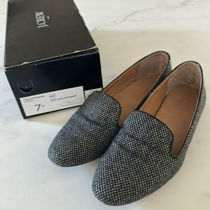 J.Crew Addie Herringbone Loafers